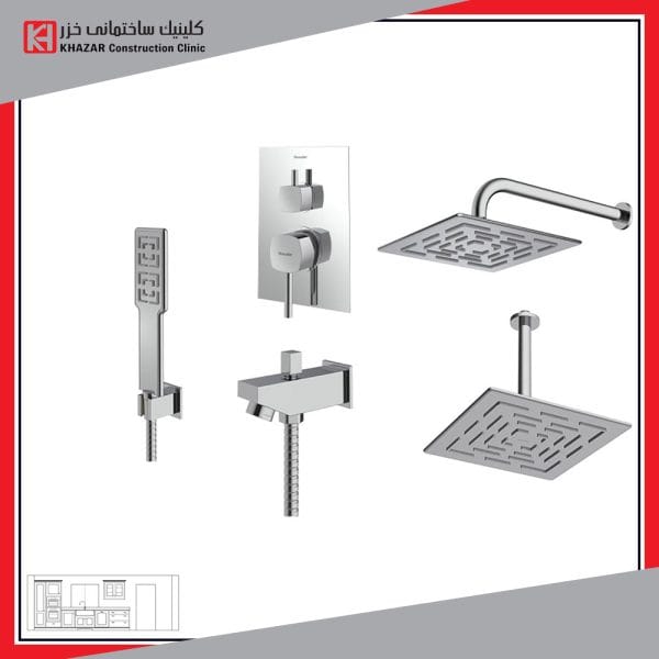 شیر شودر مدل رومر تیپ 4 BRASS