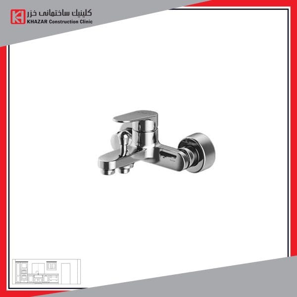 شیر حمام شودر مدل آلپ