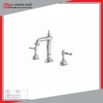 شیر روشویی سه تکه شودر مدل بیزانس