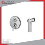 شیر توالت توکار شودر مدل زیگموند BRASS