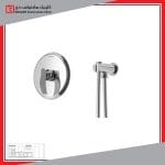 شیر توالت توکار شودر مدل گلوریس BRASS