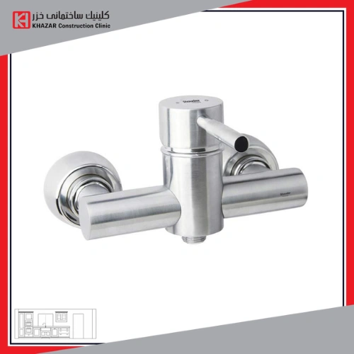 شیر توالت شودر مدل موناکو پلاس