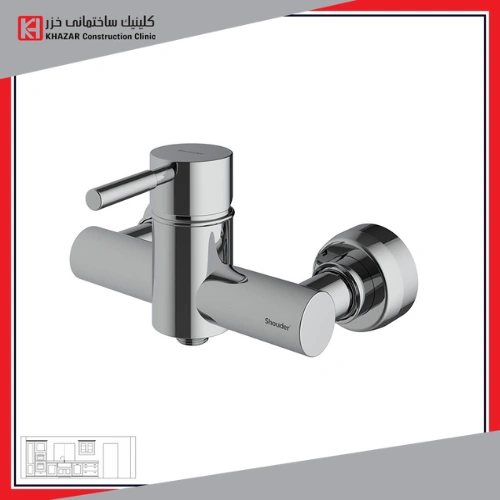 شیر توالت شودر مدل موناکو پلاس