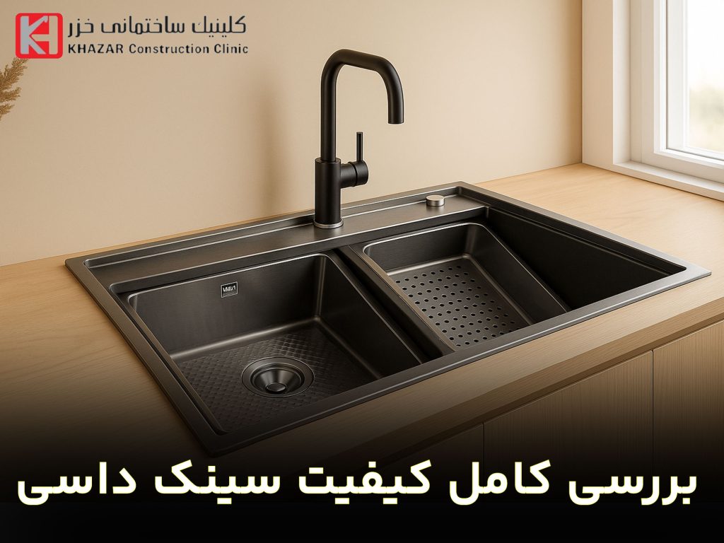 بررسی کامل کیفیت سینک داسی