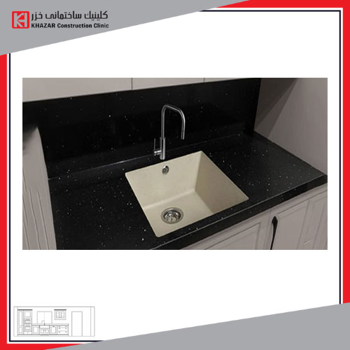 سینک گرانیتی داسی مدل ERA