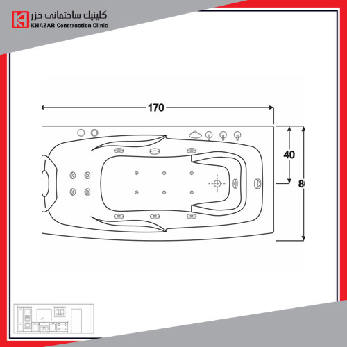 وان و جکوزی وپو BT105