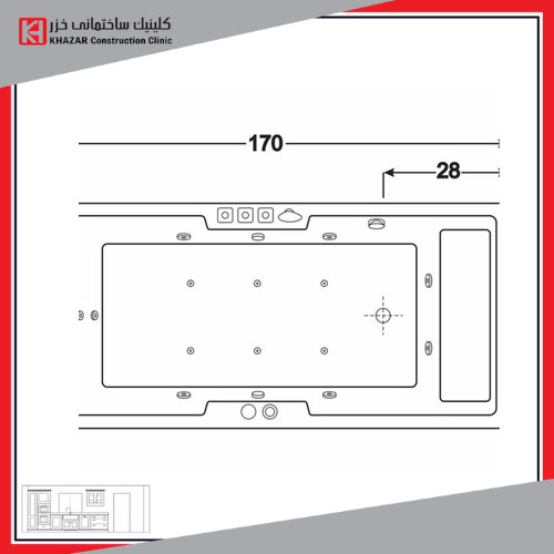 وان و جکوزی وپو مدل BT 107
