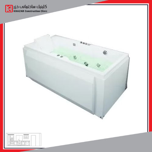 وان و جکوزی WOPO مدل BT 107