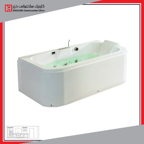 وان و جکوزی وپو مدل BT 108
