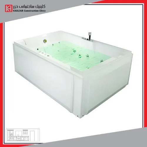 وان و جکوزی وپو مدل BT 65105