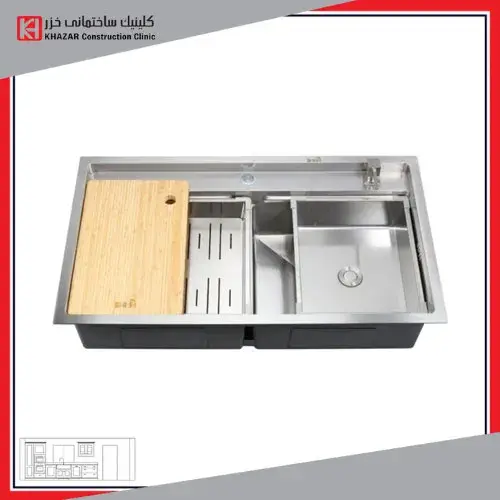 سینک-استیل-داسی-مدل-8850-